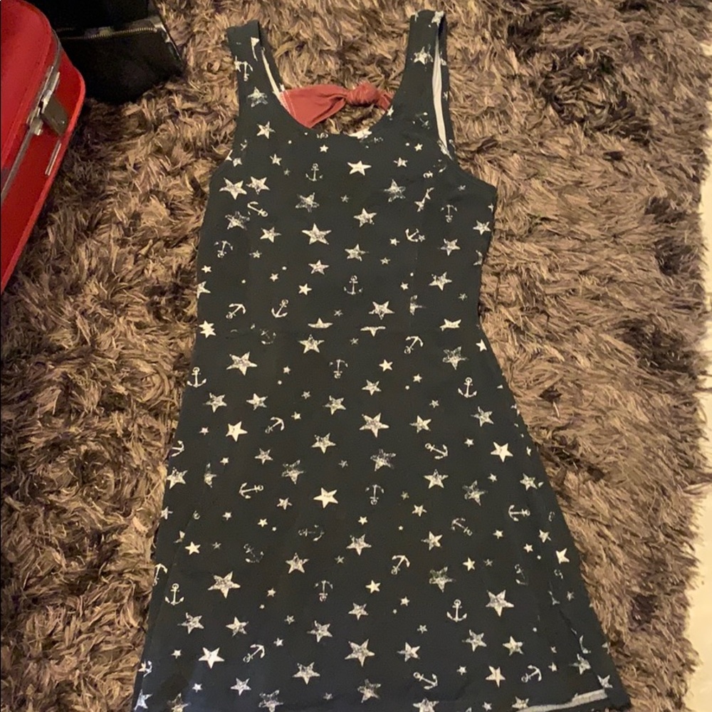 Navy blue dress